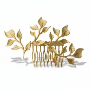 Couronne de Feuilles Dorées